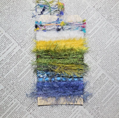 Hilo de arte de fibra 24 yardas "Lake House" diario artesanías álbum de recortes envoltura de regalo Foto 1 de 4