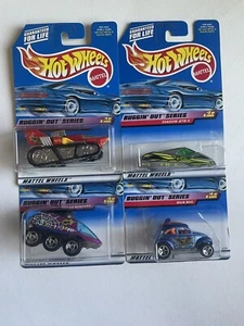 Hot Wheels 1999 Buggin’ Out Series Complete Set of 4 , VW Baja Bug Etc - Picture 1 of 9