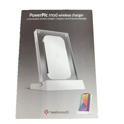 Cargador Inalámbrico Twelve South PowerPic mod BLANCO NUEVO SELLADO Foto 1 de 2