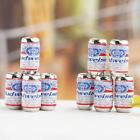 10PCS/SET 1:12 scale dollhousefurniture beer cans toys Nice Z2K3