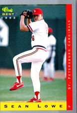 1993 Classic Best Sean Lowe #244 St. Petersburg Cardinals Baseball Card