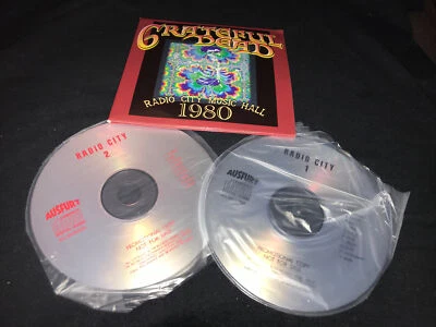 Grateful Dead Dead 2 Disc Promo CD Radio City Music Hall 1980 NY RARE Amsterdam - Image 1 of 4