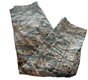US Air Force Camo Cargo Pants 34S Ripstop button SPM1C1-07-D-0009 actual 33 x 31 - Picture 1 of 23