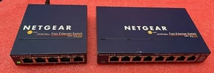 NETGEAR ProSafe FS108 10/100 Desktop 8-Port Switch & FS105 10/100 Desktop 5-Port - Picture 1 of 8