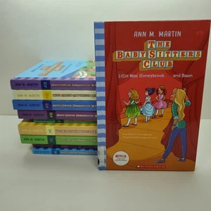 Lot of 10 'BABYSITTERS CLUB' Paperback & HC Chapter Books by ANN M. MARTIN - Picture 1 of 5