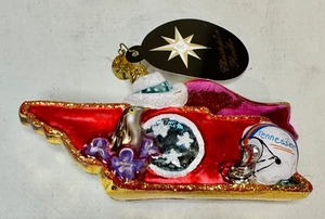 Christopher Radko Tennessee Terrific Ornament 1011130 RARE HTF NWT - Picture 1 of 4