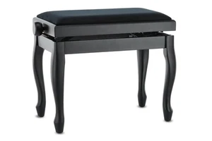 Pianobank Deluxe Classic schwarz matt - Afbeelding 1 van 7