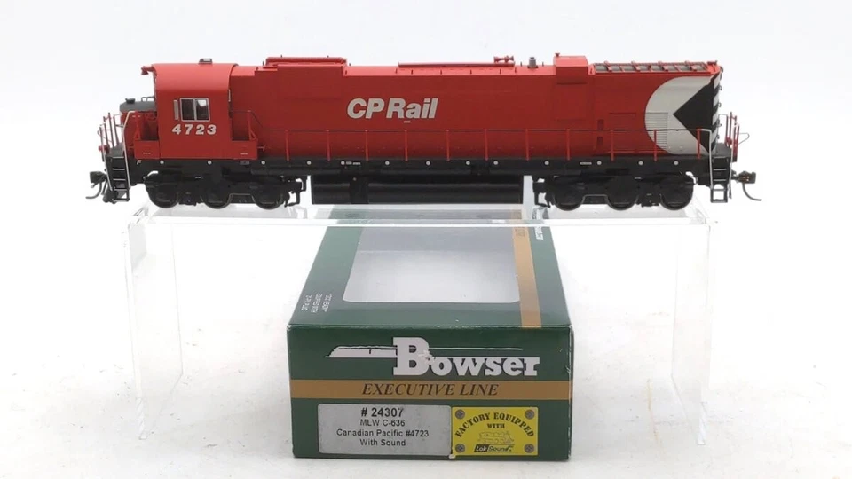 Bowser 24307 HO Canadian Pacific MLW C636 Diesel Locomotive with Sound #4723 LN - Image 1 of 1