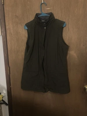 Chaleco Exofficio Mujer Cremallera Talla Grande Verde Ligero Protección Climática Malla Forrado Foto 1 de 4