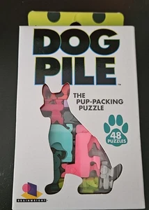 Dog Pile Game The Pup Packing Puzzle - 48 Pieces - Puzzle Pack NEW IN BOX - Picture 1 of 1