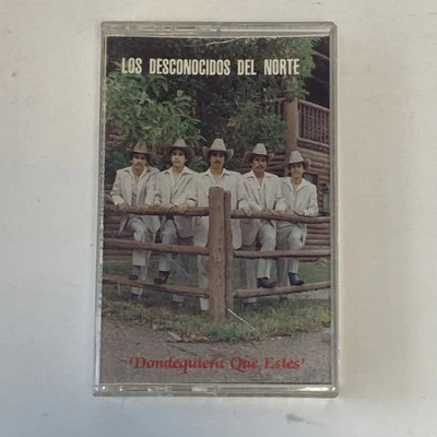 Los Desconocidos Del Norte - Dondequiera Que Estes! (1990 Cassette) Latin Tejano - Image 1 of 4