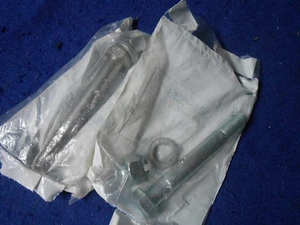 New Moss Motors Front Suspension Bolt Nut Washer Kits (2) MGA MGB MG T 321-558 - Picture 1 of 3
