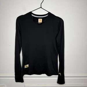 Tracksmith Twilight Negro Cuello en V Manga Larga Mujer Pequeño - Imagen 1 de 8
