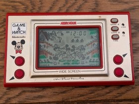 NINTENDO GAME AND & WATCH Mickey Mouse 1981 JAPAN