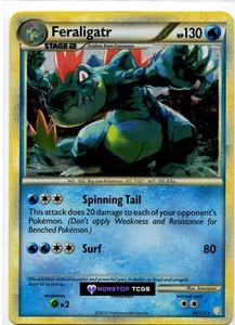 Feraligat 020/123 HGSS Promo Deck Exclusives Cosmos Holo Rare - Picture 1 of 3