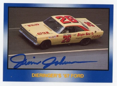 Darel Dieringer-Signed 1991 Masters of Racing #81 Trading Card - Image 1 of 2