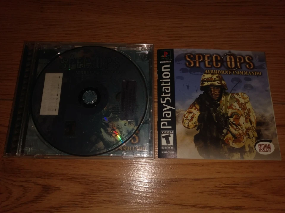 Spec Ops: Airborne Commando (Sony PlayStation 1, 2002) PS1 PSX PS Specops Op - Image 1 of 1