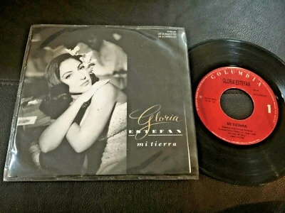 GLORIA ESTEFAN Mi Tierra b/w No Hay Mal 1993 MEXICO 7" PROMO Miami Sound Machine - Image 1 of 4
