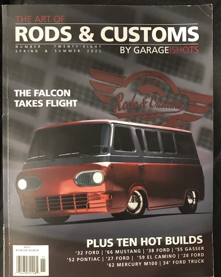 No Label The Art Of RODS & CUSTOMS By Garage Shots FALCON TAKES FLIGHT Ford 2021 - Image 1 of 2