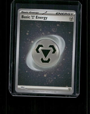 SV01: Scarlet & Violet Base Set #008 Basic Metal Energy (Cosmos Holo) - Image 1 of 2