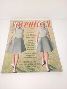 VINTAGE Seventeen Magazine, May 1962 Fashion To Make Dreams Come True Great ADS  - Picture 1 of 5