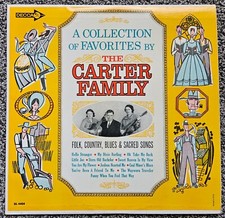 The Carter Family ‎– A Collection Of Favorites By The Carter Family (Decca LP)