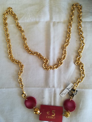 MOSCHINO COLLANA ALTA BIGIOTTERIA DI CARLO ZINI