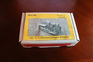 Tractor Komatsu japonés de 3 toneladas de resina MGM 080-301 1/72 de la Segunda Guerra Mundial - Imagen 1 de 1