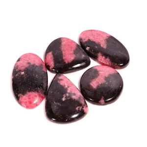Rhodonite Cabochon, Natural Rhodonite Cabochon, Cabochon for Jewelry Making - Picture 1 of 4