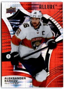 2021-22 Upper Deck Allure Red Rainbow #21 ALEKSANDER BARKOV  Florida Panthers 