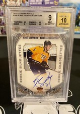 2011-12 Panini Crown Royale /99 RPA Blake Geoffrion #169 Rookie Auto RC BGS 9