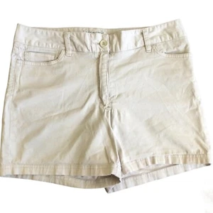 Covington Womens Beige Shorts Size 10 Stretch 30 in Waist Mid Rise - Picture 1 of 4
