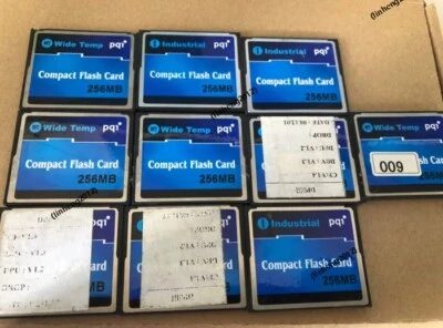 10PCS  PQI 256MB CompactFlash Card CF  Card - Image 1 of 2
