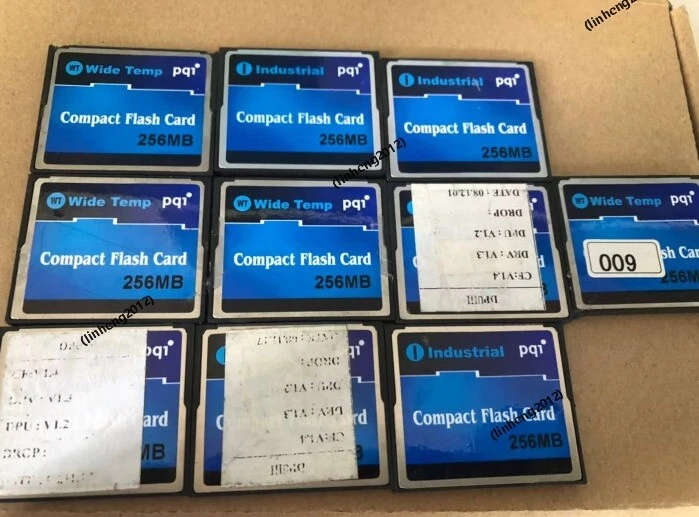 10PCS  PQI 256MB CompactFlash Card CF  Card - Image 1 of 2