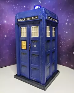 1st Doctor Who TARDIS Electronic Light & Sound Toy B&M Bradley Version First Dr - Picture 1 of 9