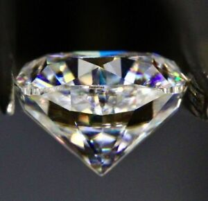 Certified 5 Ct Round Cut Natural  Diamond Grade Color VVS1/D +1Free Gift