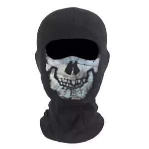Game Call of Duty Simon Riley Ghost Skull Mask Full Face COD6 Cosplay Rib fabric - Picture 1 of 4