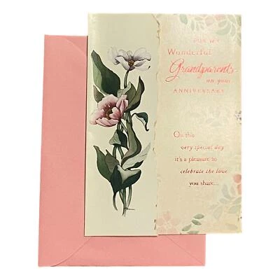 Tarjeta de felicitación de boda para seres queridos, familiares y amigos - para mi maravilloso abuela Foto 1 de 2