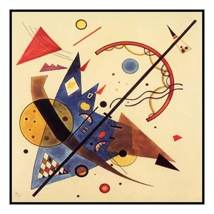 Abstract Kandinsky Arch and Point Orenco Originals Counted Cross Stitch Pattern - Picture 1 of 3