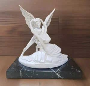 Vintage R. Leoni  8 Inch Sculpture Cupid And Psiche Limited Number Plus Picture  - Bild 1 von 20