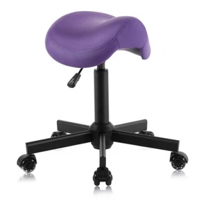 DR.LOMILOMI Ergonomic Saddle Stool Chair For Home and Work 506 HAKU - Picture 1 of 12