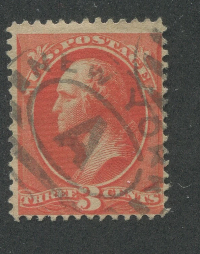 1887 US Stamp #214 Used F/VF Catalogue Value $50 - Image 1 of 1