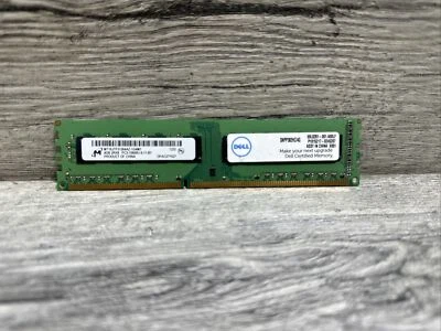 Lot 2 Micron 4GB 1x4GB PC3-10600U DDR3 240 Pin DIMM MT16JTF51264AZ-1G4M1 #S11-17 - Image 1 of 3