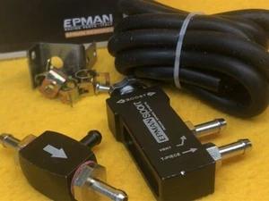 Turbo boost controller Manual valve tee in cabin Epman black  - Picture 1 of 2