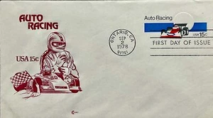 Sobre en relieve Cover Craft U587 Auto Racing Ontario, CA - Imagen 1 de 1