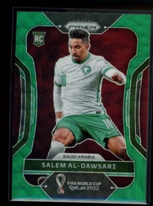 2022 Panini Prizm FIFA World Cup Qatar #215 Salem Al-Dawsari Green Wave - Picture 1 of 2