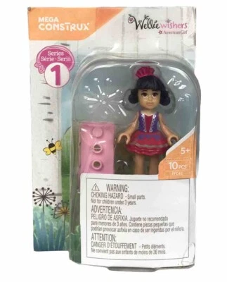 Mega Construx WellieWishers American Girl Emerson Mini Figura Juguete Muñeca Serie 1 Foto 1 de 4