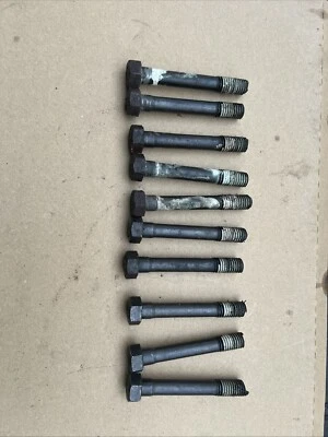Qty/10 Mercruiser 34510 Head Bolts 3.0L Freshwater - Image 1 of 4