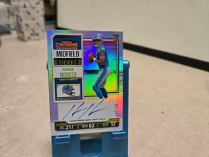 2023 Contenders Hendon Hooker Midfield Ticket Rookie On Card Auto /50 RC #111 - Picture 1 of 2