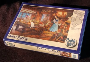 Cobble Hill ~ 400 Pc Family Jigsaw Puzzle ~ SNOW WHITE ~ different sizes, Sealed - Picture 1 of 3